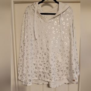 Lane bryant hoodie leopard